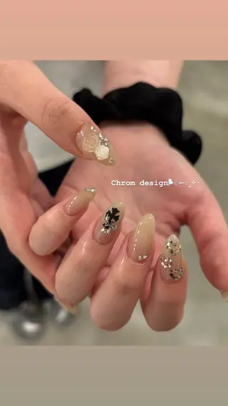 ネイル 🤎Two ERI🤎のネイルデザイン