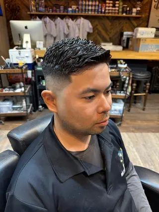 パーマ なかで りゅうのすけのヘアスタイル