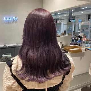 ロング カラー MOE🐈‍⬛🎀 エクステ/ワンホンのヘアスタイル