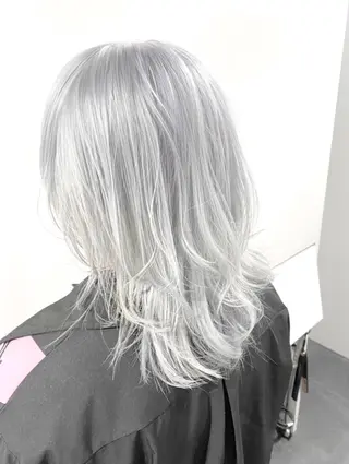 セミロング カラー パーソナルカラー診断 ホワイトカラー美座尊のその他イメージ