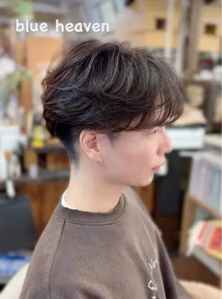ショート メンズ ブルーヘブン TAKESHIのヘアスタイル