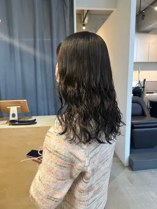 ミディアム スパイラルパーマ /神野のヘアスタイル