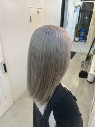 ミディアム カラー hayato/ ハイトーン/レイヤーのヘアスタイル