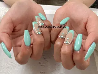 ネイル 美ノ庵ネイルサロン メトロポリタン前店のネイルデザイン