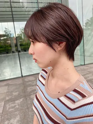 ショート カラー ヘアアレンジ 【代表】 たき〜のヘアスタイル