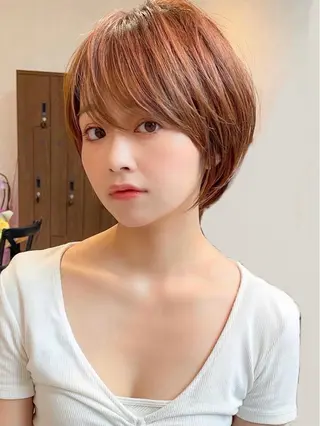 ショート カラー 坂本 広大のヘアスタイル