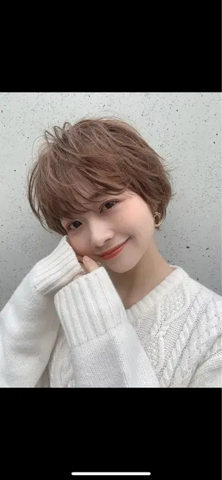 ショート レイヤー/韓国❣️ 髪質改善/e_kiのヘアスタイル
