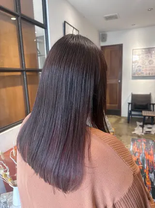 カラー YUI/レイヤー/ ハッシュカットのヘアスタイル