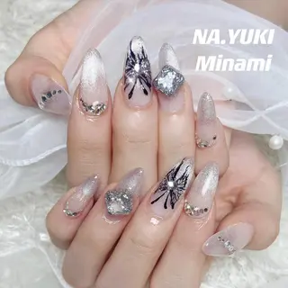 ネイル セミロング カラー パーマ ヘアアレンジ メンズ キッズ マツエク・マツパ アイブロウ YUKI 💗 渋谷店のネイルデザイン