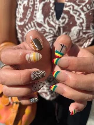 ネイル nail salon supe_所属・supe_ シイナのネイルデザイン