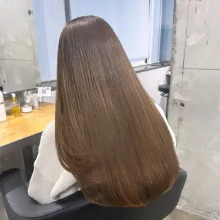 セミロング IS所属・横浜美容室/透明感 カラー/レイヤーのヘアスタイル