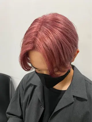 ショート カラー メンズ 🧸ミルクティー🧸 kousei🧸のヘアスタイル