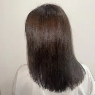 セミロング カラー カット/艶カラー🎨 平間千賀のヘアスタイル