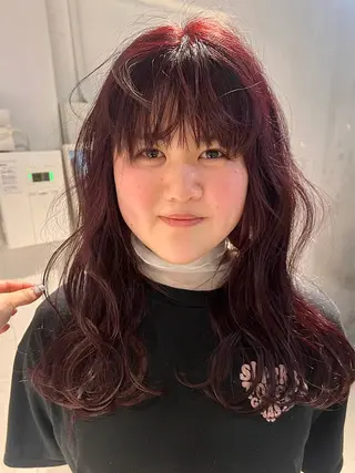 ロング カラー 吉祥寺/パーマ/ カラー/Abeのヘアスタイル