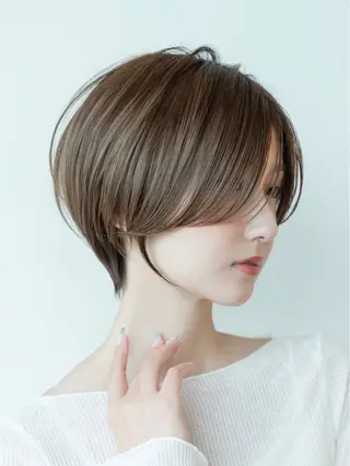 ショート カラー 🉐レイヤー/塩見 弘樹🉐渋谷のヘアスタイル