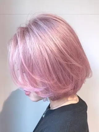 カラー 透明感カラー/レイヤ ーhinata.のヘアスタイル