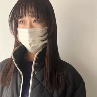 セミロング 🍃透明感スタイル ｙｕ-ｋａ🍃のヘアスタイル