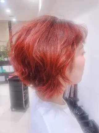 ショート カラー 髪質改善/茅ヶ崎 マツモト リョウのヘアスタイル