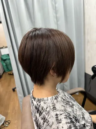 ショート カラー TELA HAIR 幕張本郷所属・TELA HAIR 幕張本郷店 千尋のヘアスタイル