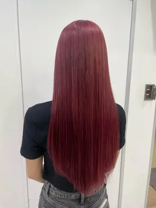 セミロング カラー 大人っぽ♡上品な暖色 ♡ブリーチなし♡のヘアスタイル