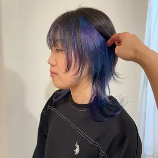 ミディアム カラー パ ルのヘアスタイル