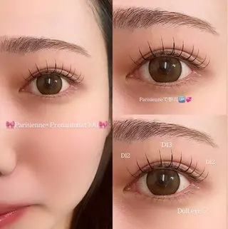 マツエク・マツパ Ren♡梅田┋束感 マツエク┋パリエクのマツエク・マツパデザイン