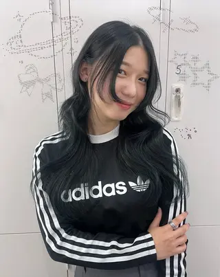 ロング euphoria新宿通り所属・新宿❤︎ yume🎀のヘアスタイル