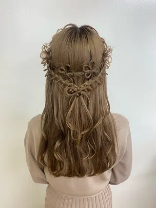 ロング ヘアアレンジ レディースカット/ シュドウヒナタ🐰のヘアスタイル