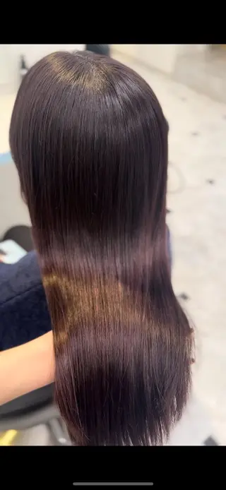 ロング カラー ♥️暖色モテカラ ー♥️由夏のヘアスタイル