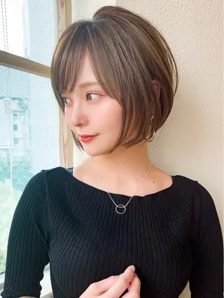 ショート AFLOAT D’L所属・カットモデル募集‎ / 角本 藍のヘアスタイル