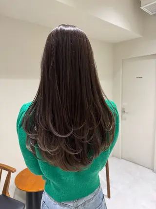 ロング 韓国レイヤー💋/ ワンホン/NANAのヘアスタイル