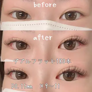 マツエク・マツパ linda lashesのマツエク・マツパデザイン