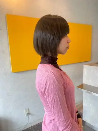 ショート カラー 髪質改善/Bloss om🌷高橋沙衣のヘアスタイル