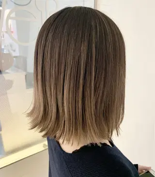 ミディアム カラー 渡辺 健太のヘアスタイル