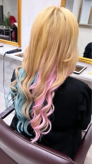 ロング カラー 心斎橋/エクステ /SEIYAのヘアスタイル