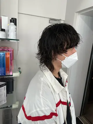 ショート パーマ メンズ 髪質改善/艶髪No1 L.I.G代表　吉川のヘアスタイル