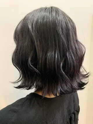 ショート カラー ヘアアレンジ 🤍韓国風/艶髪🤍 鳥越美羽のヘアスタイル
