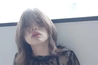 ショート ミディアム カラー クセ毛お悩みの方 四宮桂佑のヘアスタイル