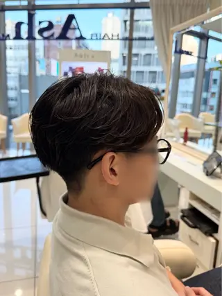 パーマ メンズ 【𝐀𝐬𝐡-池袋 】ひな 🎀💭のヘアスタイル