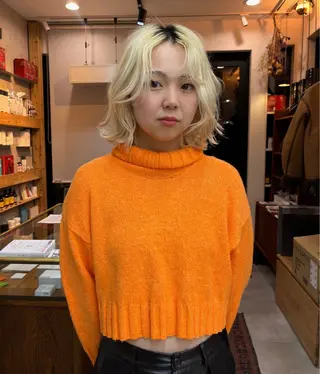 ミディアム 松尾 伊純のヘアスタイル