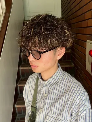 パーマ メンズ パーマモデル大募集❕ /HAJIMEのヘアスタイル