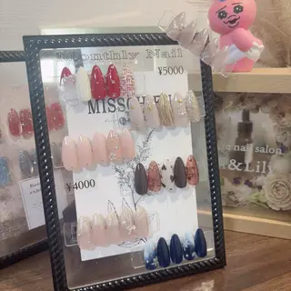 ネイル San＆Lily madokaのネイルデザイン