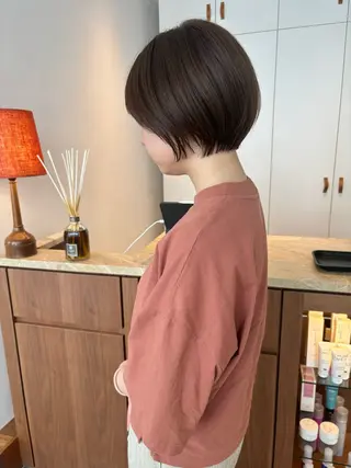 ショート ショートボブ／川崎 子安健太のヘアスタイル