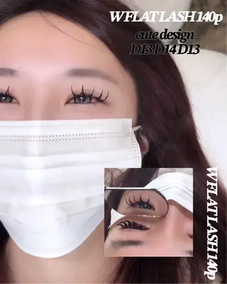 マツエク・マツパ AYA /インスタに て無料モデル募集中♡のマツエク・マツパデザイン