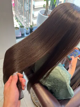 ロング 小林 伯熙のヘアスタイル