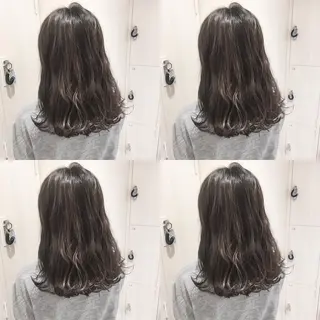 カラー ショート/ボブ/ 白髪ぼかし/しんやのヘアスタイル