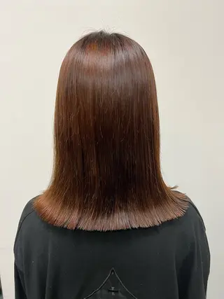 ミディアム ヘア＆メイクSAWA上田本店所属・園田 奈津のヘアスタイル