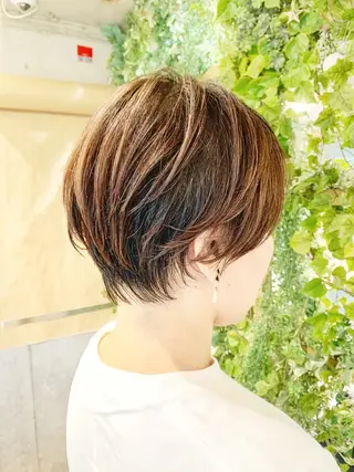 ショート 林 飛夕也のヘアスタイル