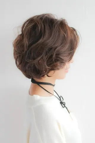 ショート 平良 めぐのヘアスタイル