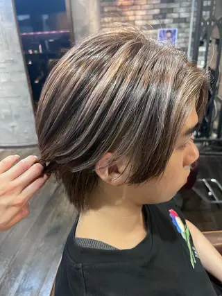 カラー メンズ HAIR SALON M Fes 池袋所属・韓国風艶髪✨ 高松静香☑️のヘアスタイル